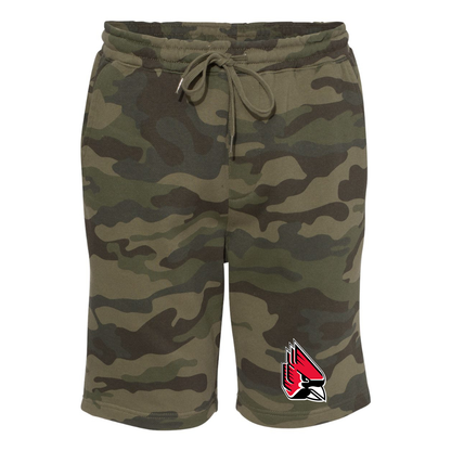 Men's   Ball State Cardinals  Independent Trading Co Midweight Fleece Short