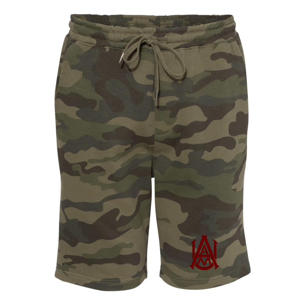 Men's Alabama AM Bulldogs   Independent Trading Co Midweight Fleece Shorts