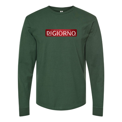 Men's DiGiorno Logo Cotton Long Sleeve T-Shirt