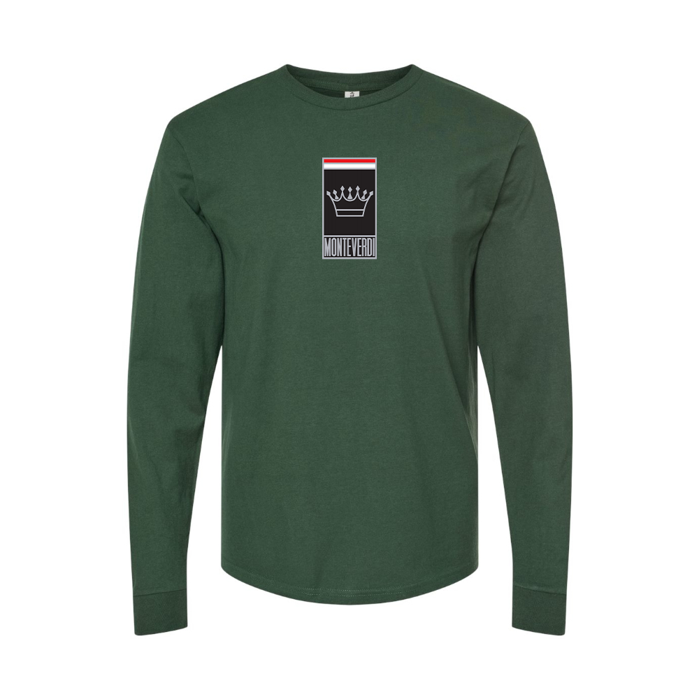 Men's Monteverdi Logo Long Sleeve T-Shirt