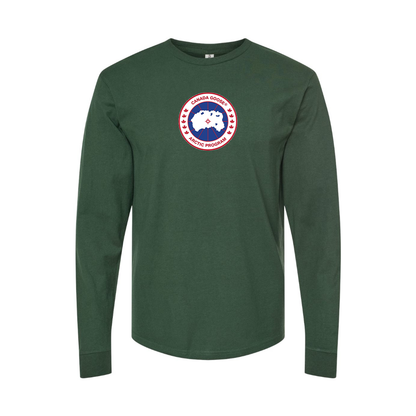 Men's Canada Goose Logo Long Sleeve T-Shirt