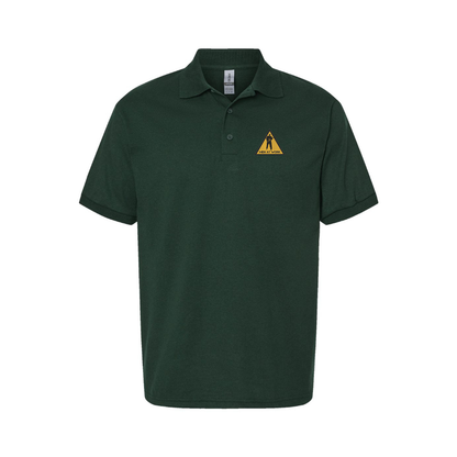 Men's Men at Work Logo Dry Blend Polo