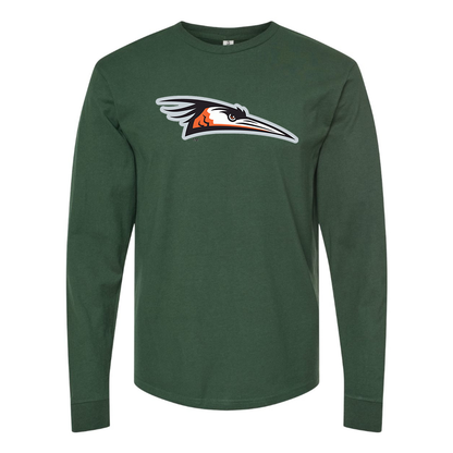 Men's Delmarva Shorebirds Logo Cotton Long Sleeve T-Shirt