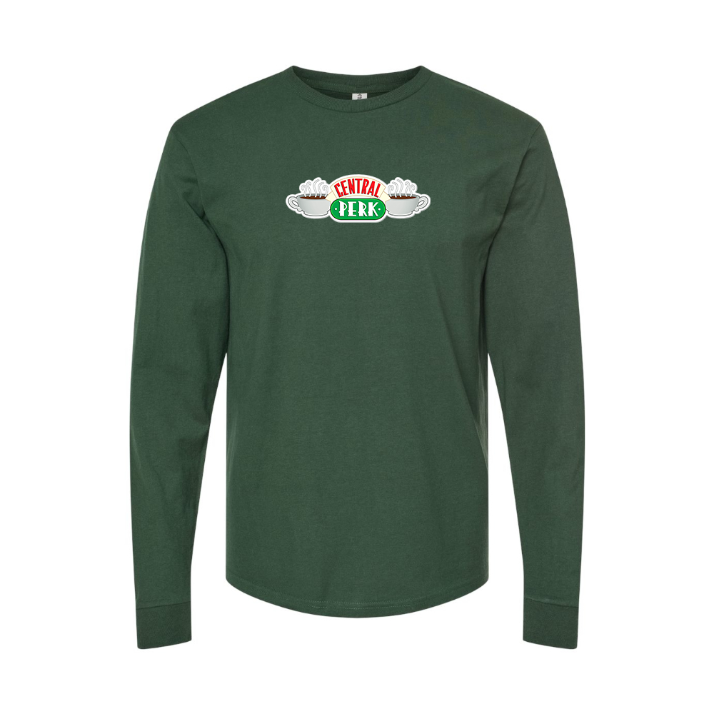 Men's Central Perk Logo Long Sleeve T-Shirt