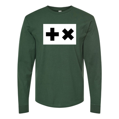 Men's Martin Garrix Logo Cotton Long Sleeve T-Shirt