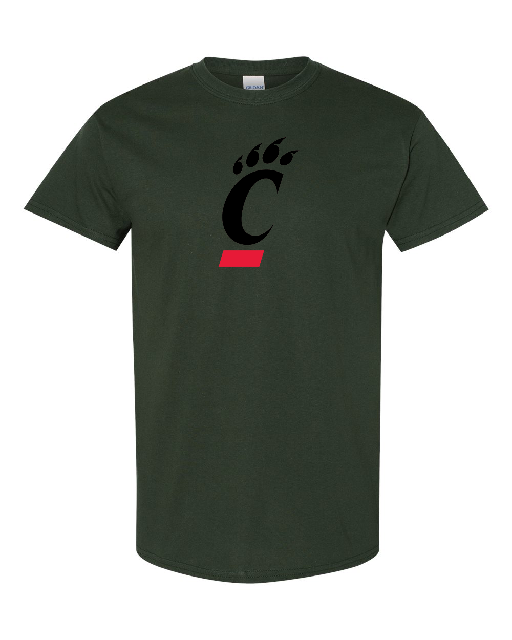 Men's  Cincinnati Bearcats Gildan Heavy Cotton T-Shirt