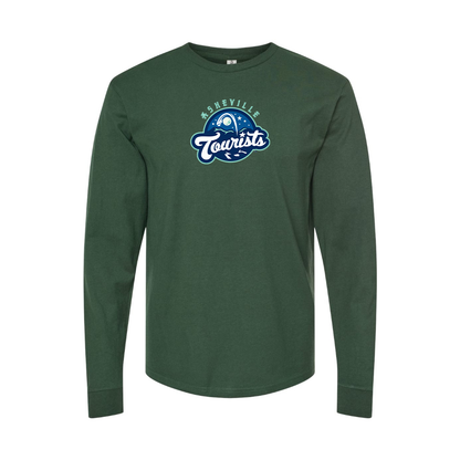 Men's Asheville Tourists Logo Long Sleeve T-Shirt