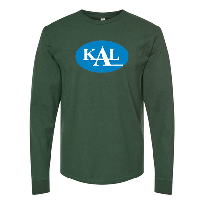 Men's Kerala Automobiles Limited Logo Cotton Long Sleeve T-Shirt