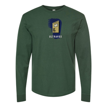 Men's Ultravox Logo  Cotton Long Sleeve T-Shirt