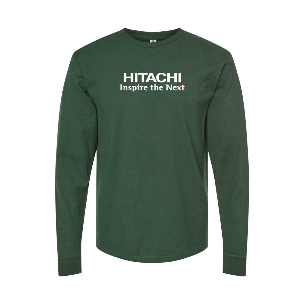 Men's Hitachi Logo Long Sleeve T-Shirt