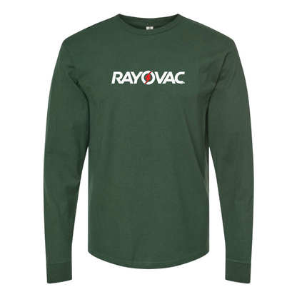 Men's  Rayovac   Logo  Cotton Long Sleeve T-Shirt