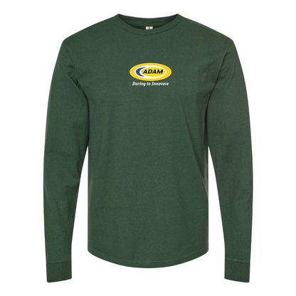 Men's Adam Motors  Logo Cotton Long Sleeve T-Shirt