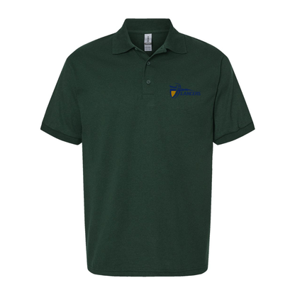 Men's  California Baptist Lancers Dry Blend Jersey Polo