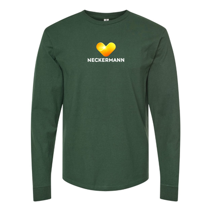 Men's  Neckermann Logo  Cotton Long Sleeve T-Shirt