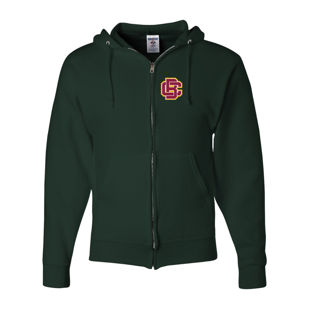 Men's  Bethune Cookman Wildcats JERZEES NuBlend Full-Zip Hooded Sweatshirt