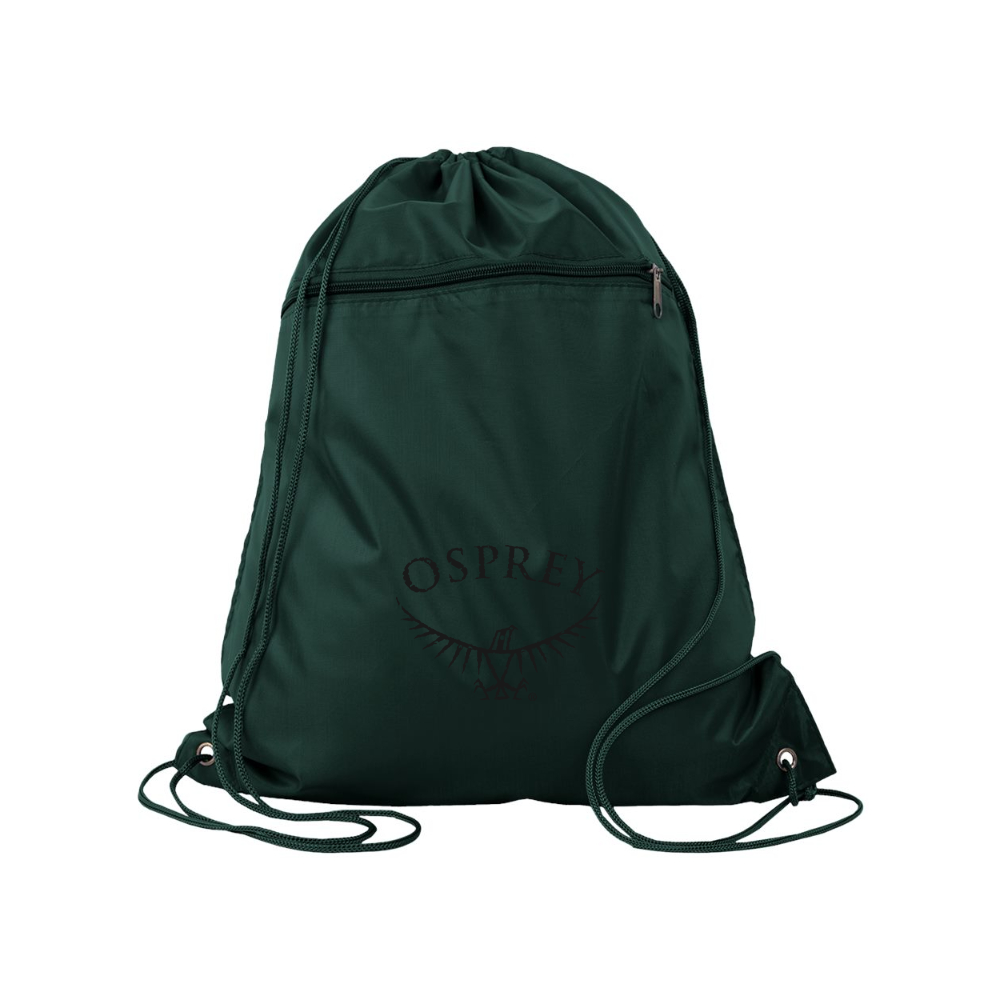 Osprey Black Q-Tees - Polyester Cinchpack