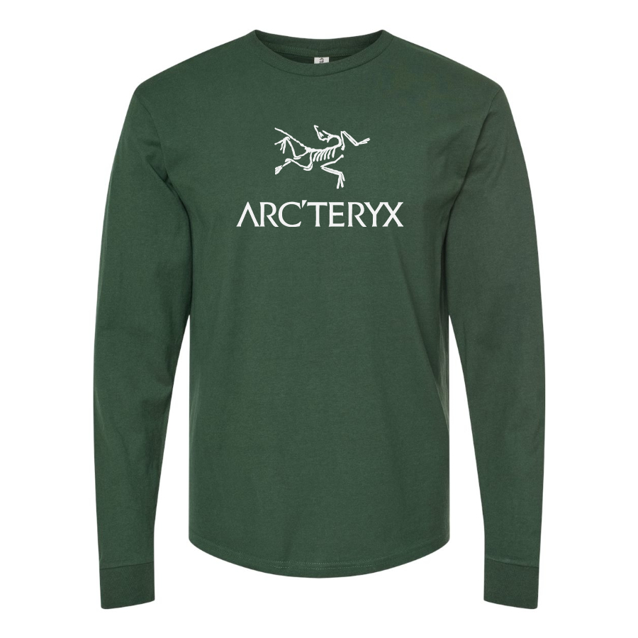 Men's Arcteryx Logo Cotton Long Sleeve T-Shirt