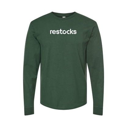 Men's Restocks Logo Long Sleeve T-Shirt