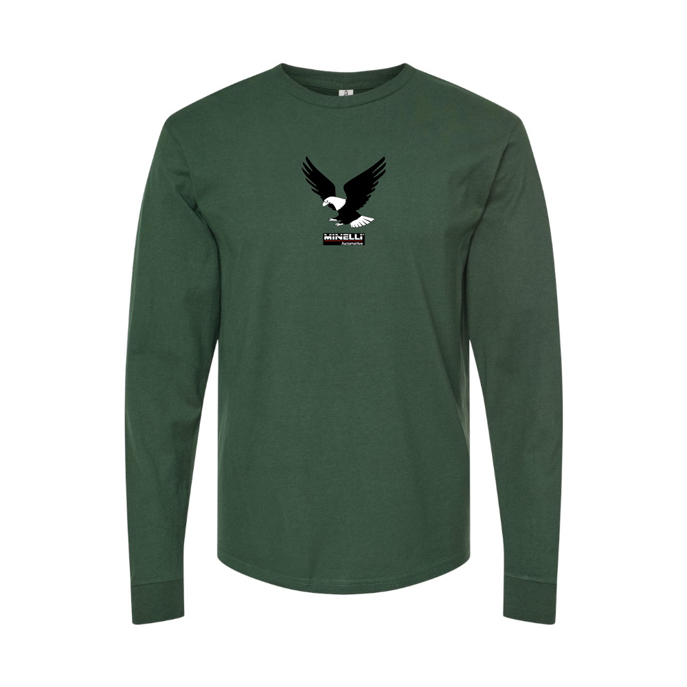 Men's Minelli Automotive Logo Long Sleeve T-Shirt