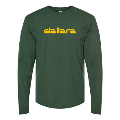 Men's Dallara Logo Cotton Long Sleeve T-Shirt