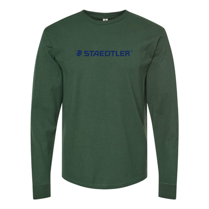Men's Staedtler Logo Cotton Long Sleeve T-Shirt