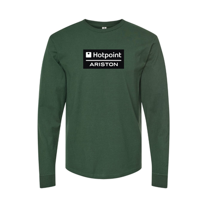Men's Hotpoint-Ariston Logo Long Sleeve T-Shirt