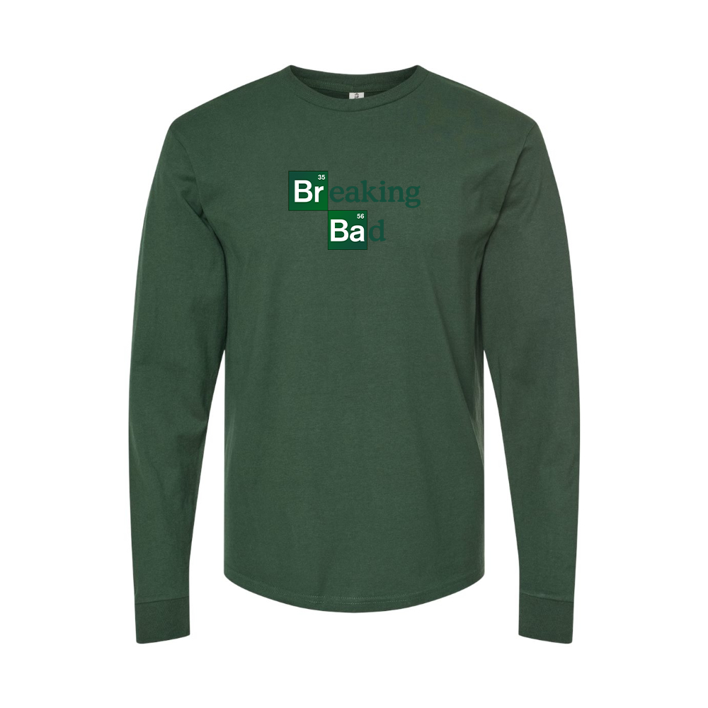 Men's Breaking Bad Logo Long Sleeve T-Shirt
