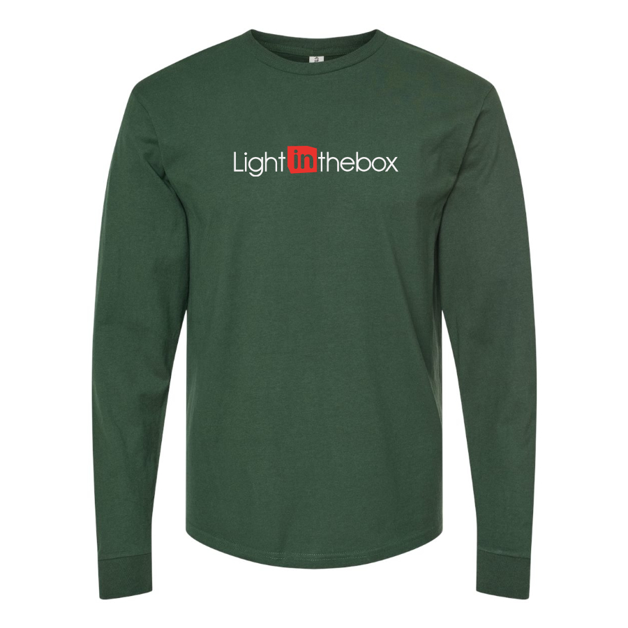 Men's Lightinthebox  Logo Cotton Long Sleeve T-Shirt