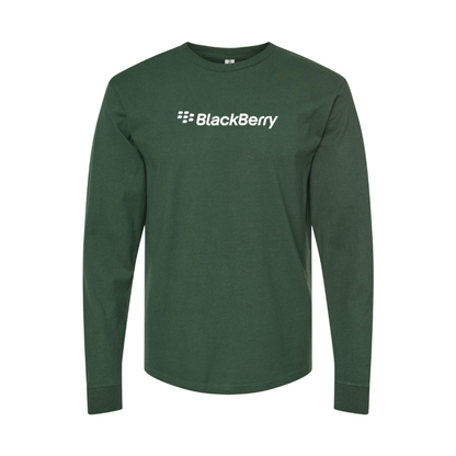 Men's Blackberry Logo Long Sleeve T-Shirt