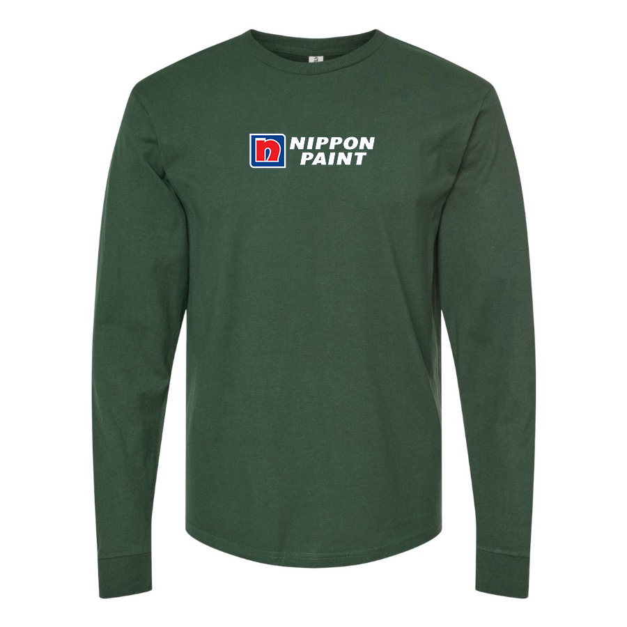 Men's Nippon Paint Logo  Cotton Long Sleeve T-Shirt