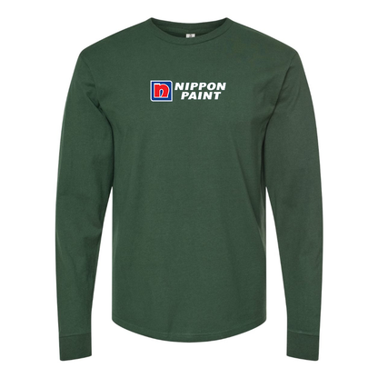 Men's Nippon Paint Logo  Cotton Long Sleeve T-Shirt