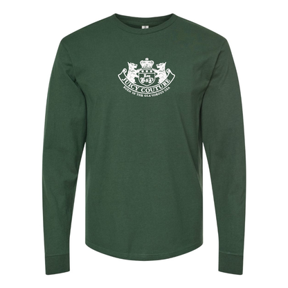 Men's Juicy Couture Logo Cotton Long Sleeve T-Shirt