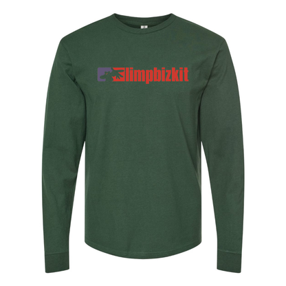 Men's Limp Bizkit Logo Cotton Long Sleeve T-Shirt