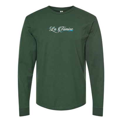 Men's La Tamise Logo  Cotton Long Sleeve T-Shirt