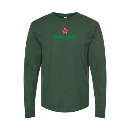 Men's Heineken Logo Long Sleeve T-Shirt