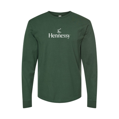 Men's Hennessy Logo Long Sleeve T-Shirt