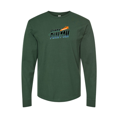 Men's Danny Phantom Logo Long Sleeve T-Shirt