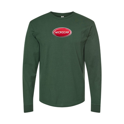 Men's  Microcar Logo Long Sleeve T-Shirt