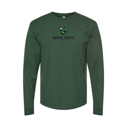 Men's Augusta GreenJackets Logo Long Sleeve T-Shirt