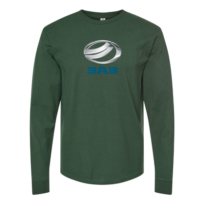 Men's ZAZ Logo  Cotton Long Sleeve T-Shirt