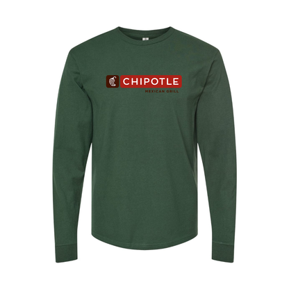 Men's Chipotle Logo Long Sleeve T-Shirt