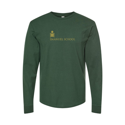 Men's Emanuel School Logo Long Sleeve T-Shirt