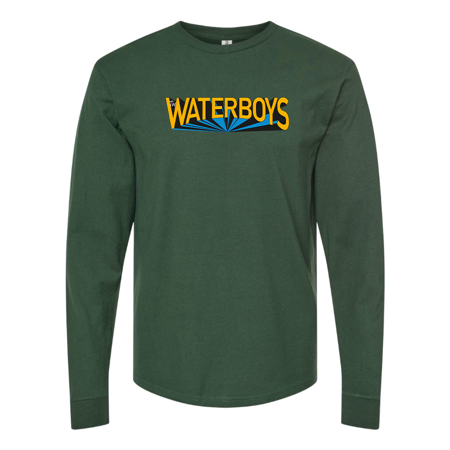 Men's The Waterboys  Logo  Cotton Long Sleeve T-Shirt