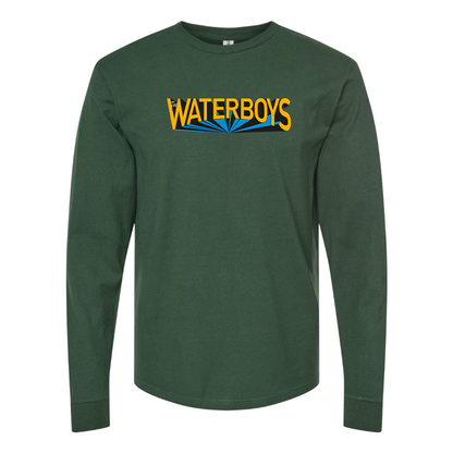 Men's The Waterboys  Logo  Cotton Long Sleeve T-Shirt