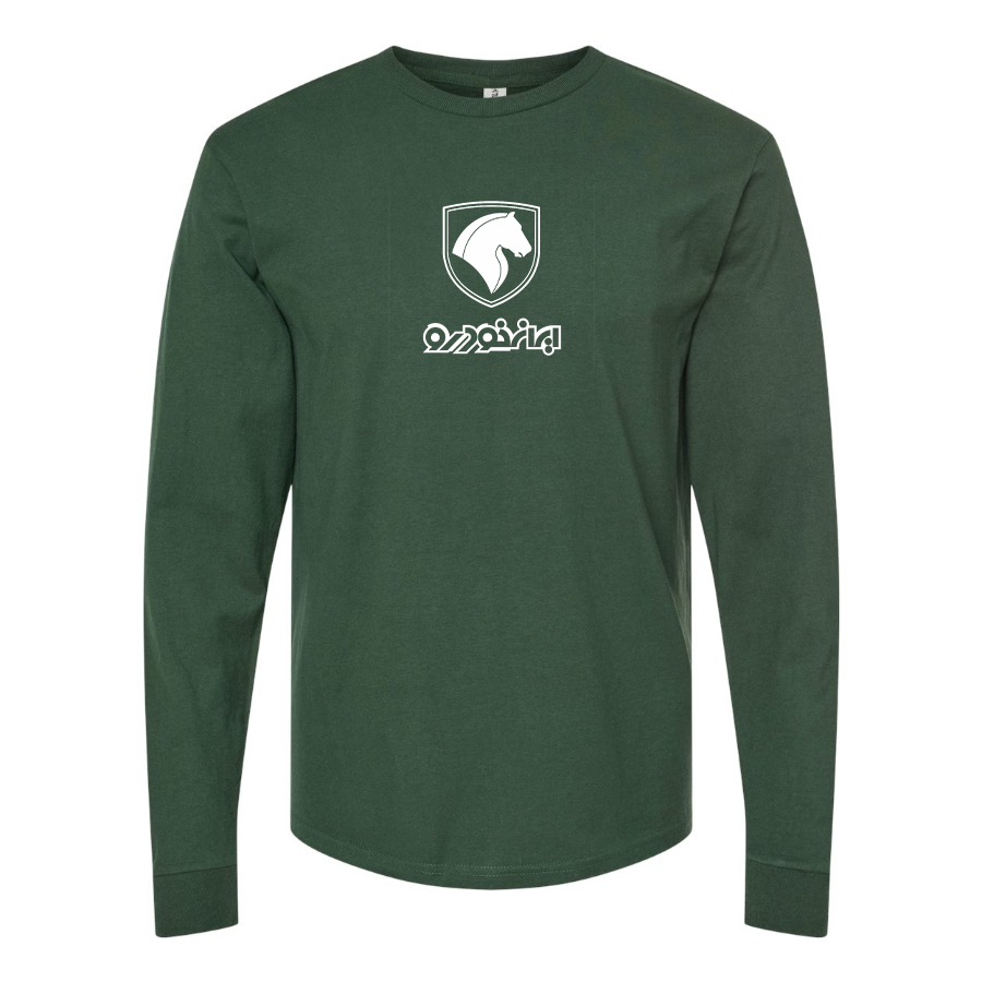 Men's Iran Khodro Logo Cotton Long Sleeve T-Shirt
