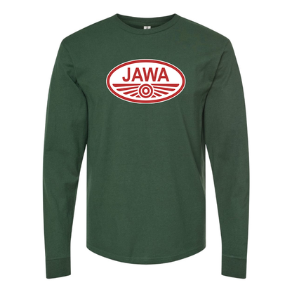 Men's Jawa Logo Cotton Long Sleeve T-Shirt