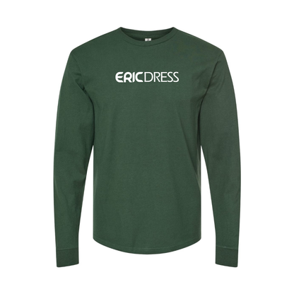 Men's Ericdress Logo Long Sleeve T-Shirt