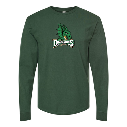 Men's Dayton Dragons Logo Cotton Long Sleeve T-Shirt