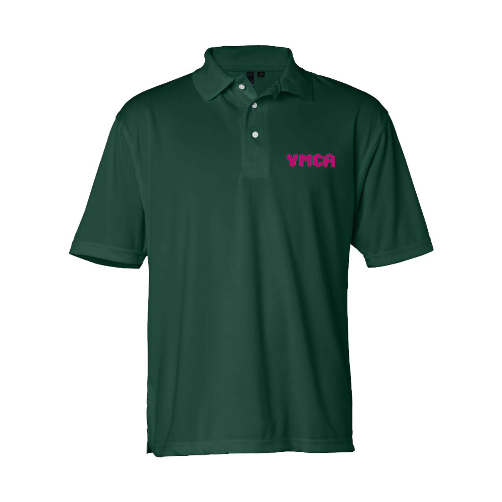 Men's   YMCA Mauve Sierra Pacific Moisture Free Mesh Polo