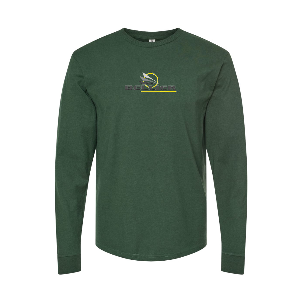 Men's Bellier Automobiles Logo Long Sleeve T-Shirt